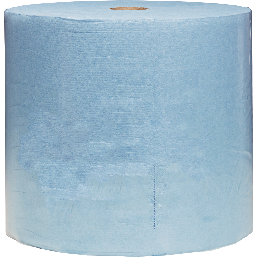 Putztuch blau 3-lagig 380x360mm Rolle 500 St.