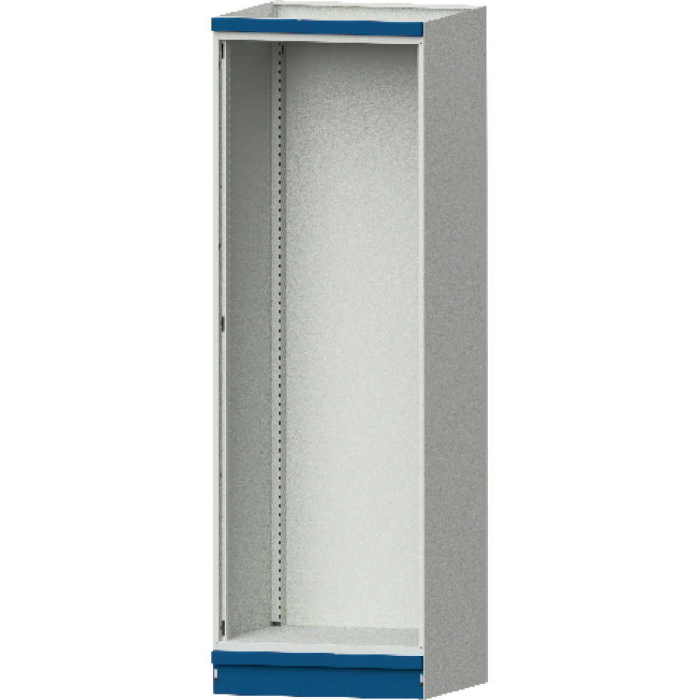 Leergehäuse Modell 100 B1015xT720xH2200mm RAL 7035