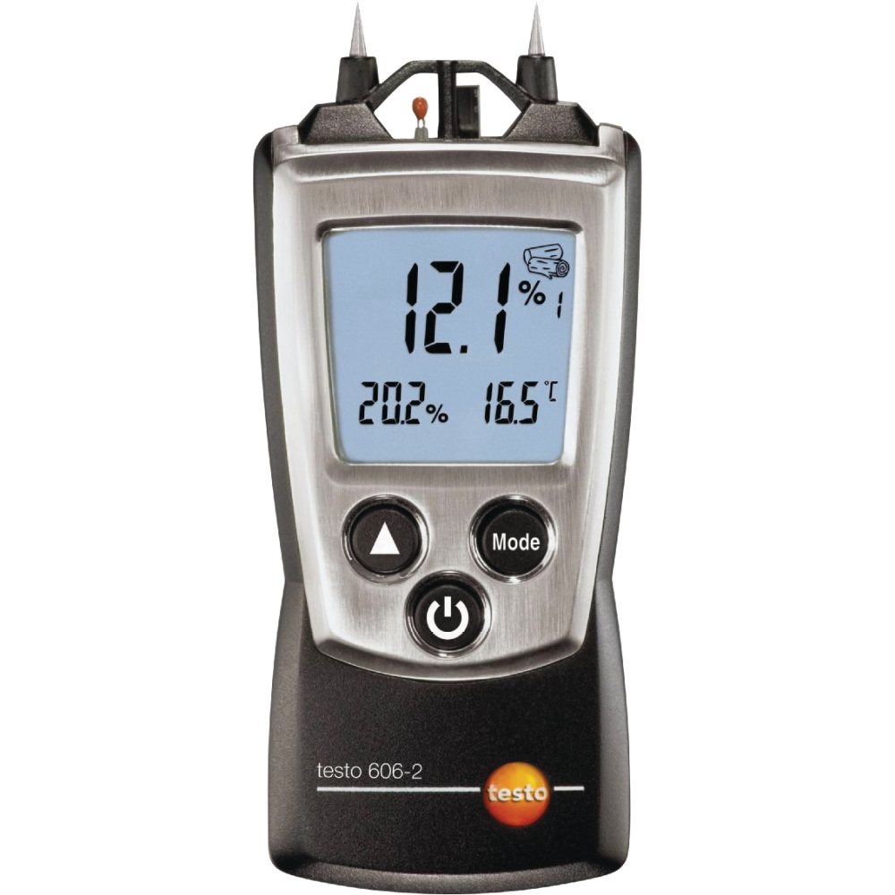 testo Feuchtemessgerät für Luft- und Materialfeuchte 606-2