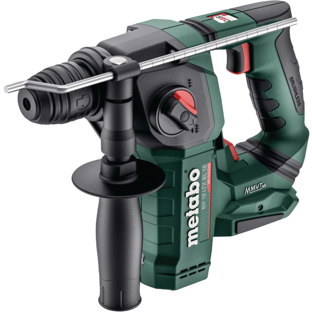 Metabo Akku-Bohrhammer 18V SDS-plus P+M BH 18 LTX BL 16 1,3J Solo metaBOX