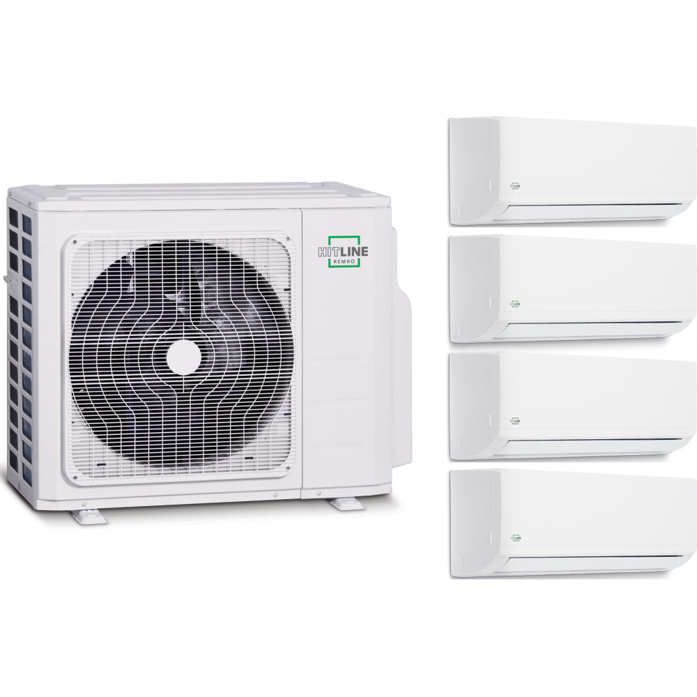 DXMultiflex-Set 10,5kW 4x DXW 261 + 1x DXM 1001 DC