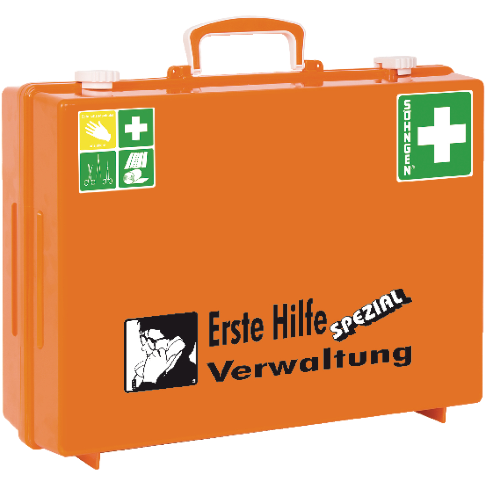 Söhngen Erste-Hilfe-Koffer MT-CD SPEZIAL Verwaltung orange