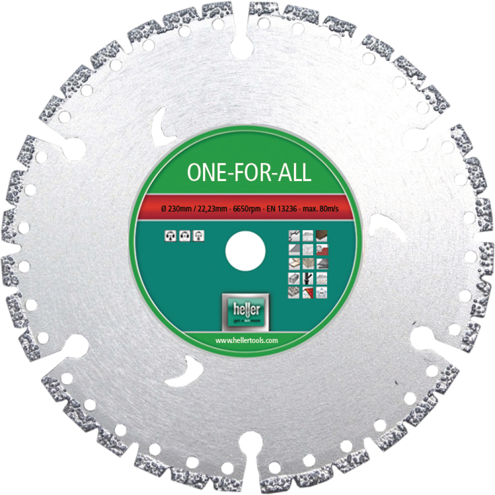 Diamantscheibe 125mm ONE FOR ALL