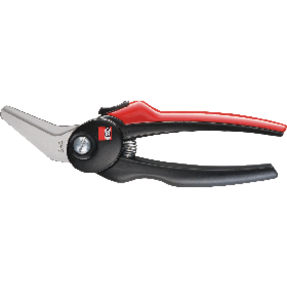 Erdi Combi-Schere gewinkelt mit 2-Komponenten-Griff 190mm