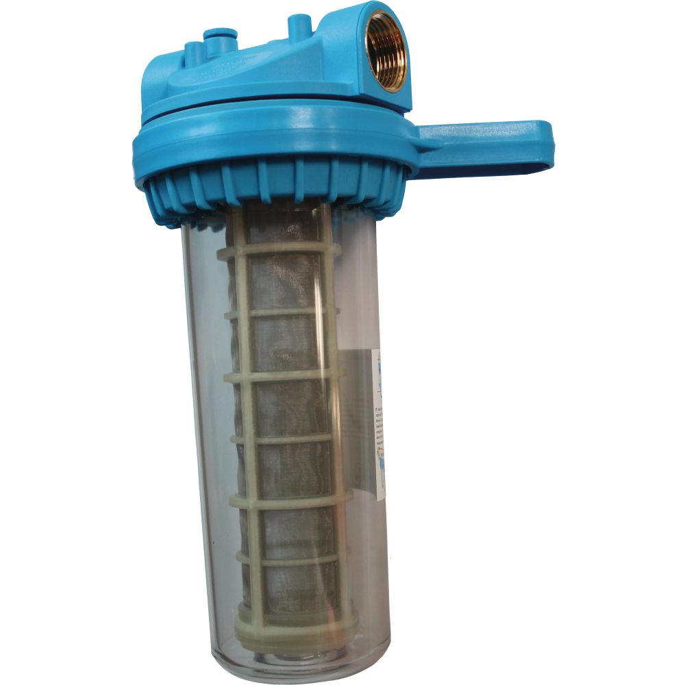 Saugfilter 1" 3,5m³/h Edelstahlsieb