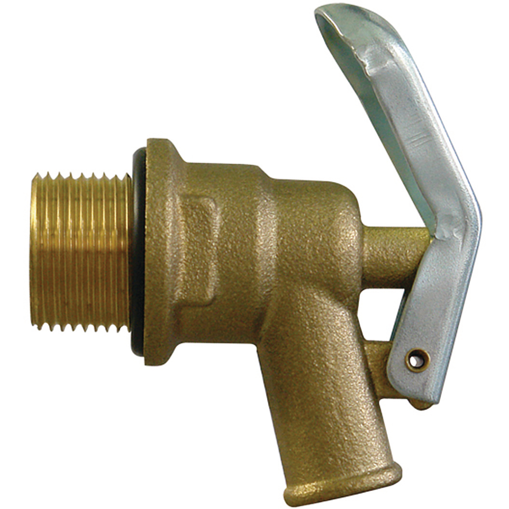 Messinghahn 3/4" f.ölhaltige Stoffe