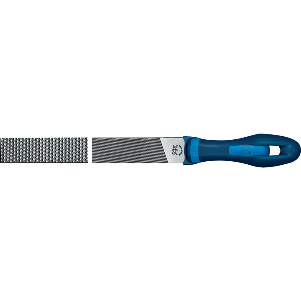 Feilraspel 200mm H1 20x5mm m. Kunststoffheft