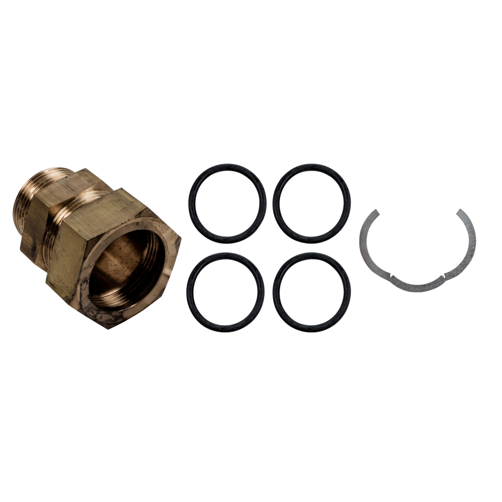 Wolf Anschluss-Set Wellrohr DN32 G 1 1/4", für Hauseinführungen