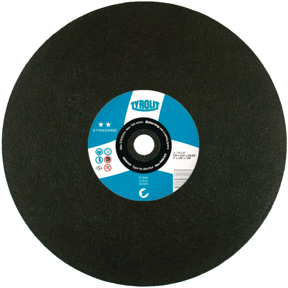 Tyrolit Trennscheibe gerade 350x4x25,4 mm A30 STANDARD Stahl