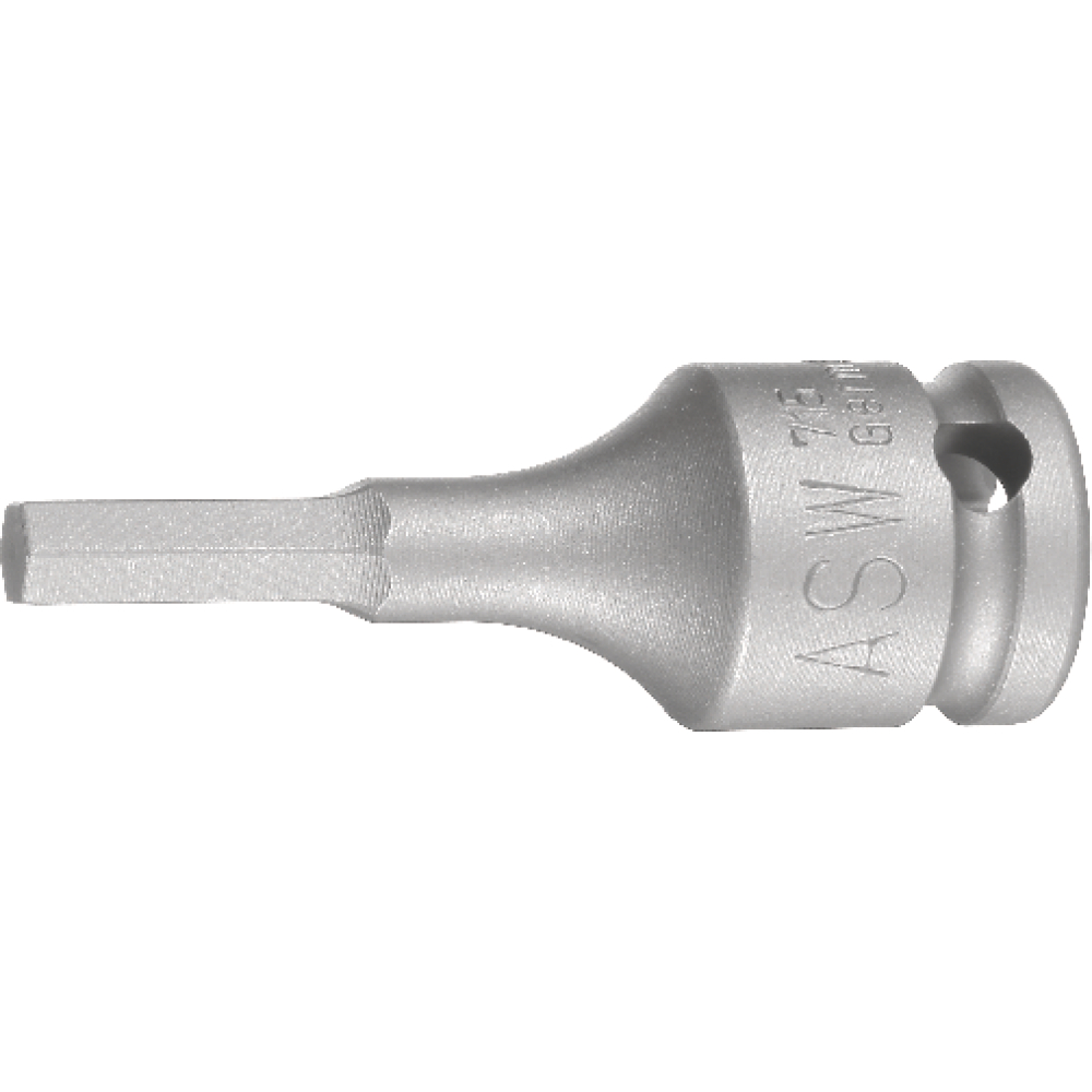 Kraft- Schraubendrehereinsatz 3/8" Innensechskant 8mm ASW