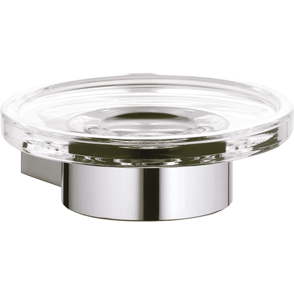 Seifenhalter chrom mit Kristallschale Plan Keuco