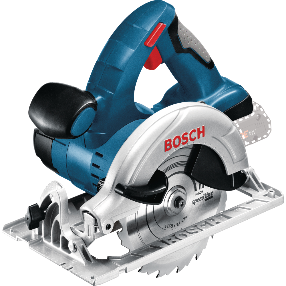 Bosch Akku-Handkreissäge 18V c&g GKS 18V-LI Dm 165mm solo