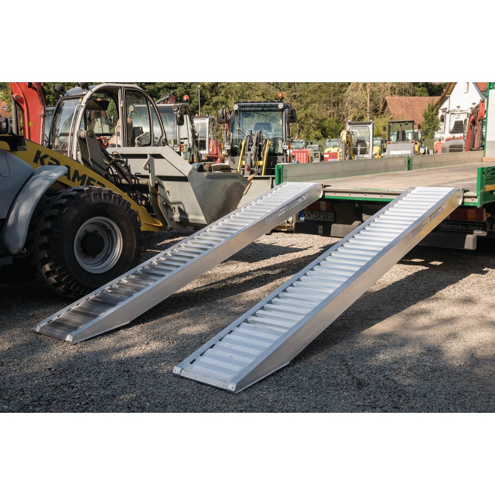 Verladeschiene Alu 5000Kp L3840xB400 mm ohne Rand