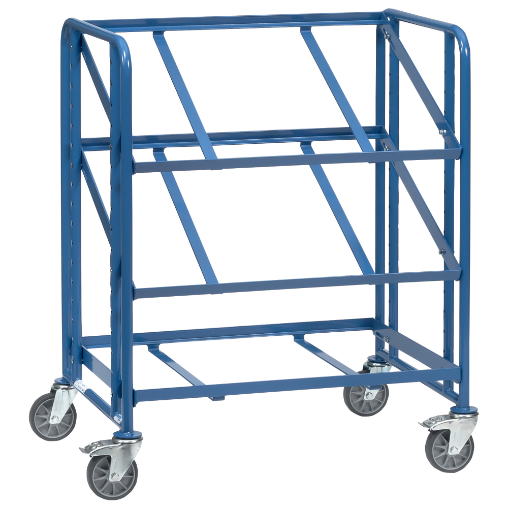 Eurokasten-Wagen 2390 200kg 3Eb. 825x610mm