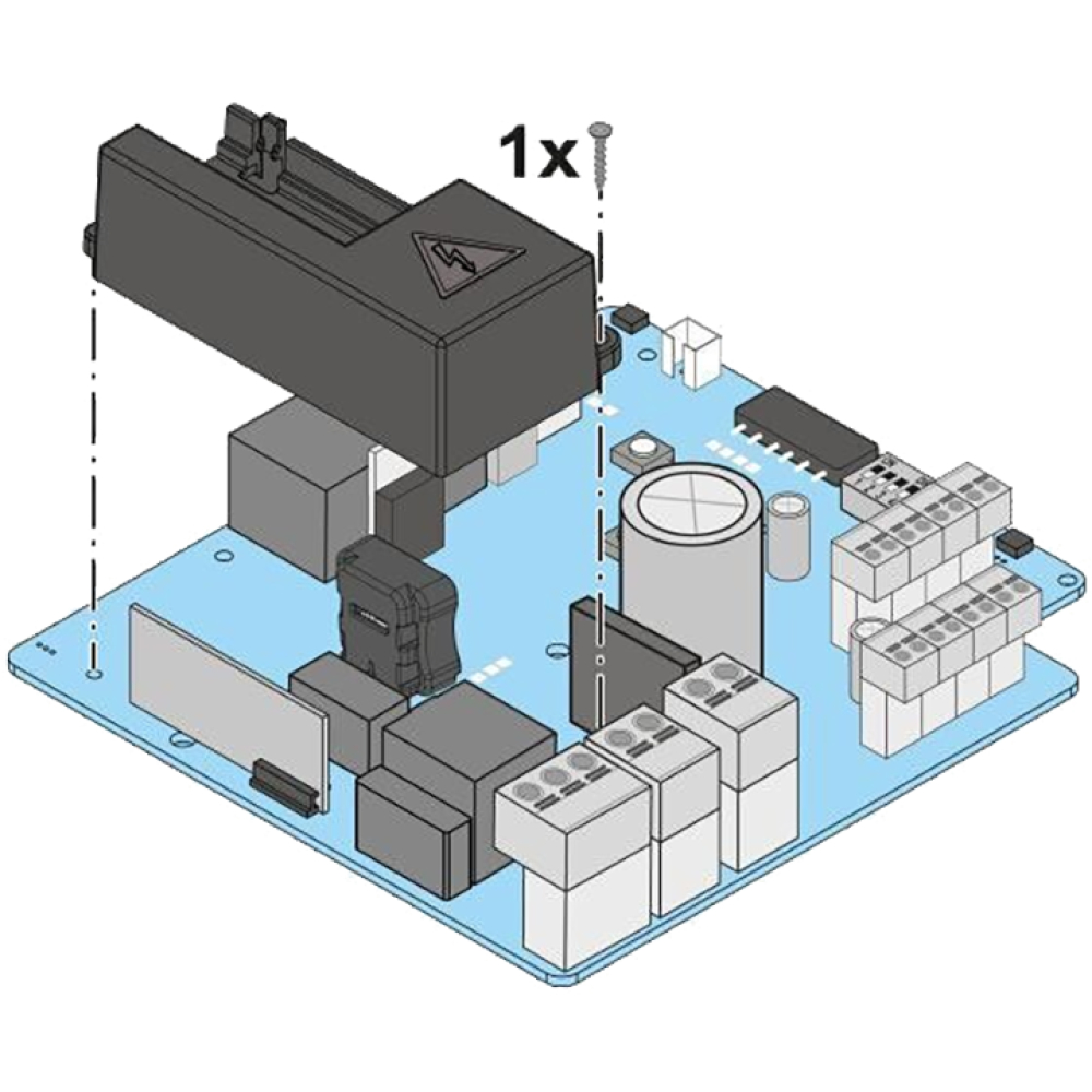 Platine Steuerung ST-C-1 STArter S2 868,95 MHz inkl. 1x Berührschutz