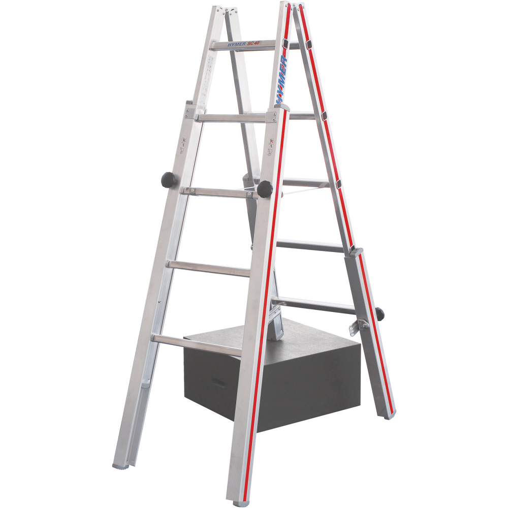 Treppenstehleiter 4123 2 x 5 Sprossen