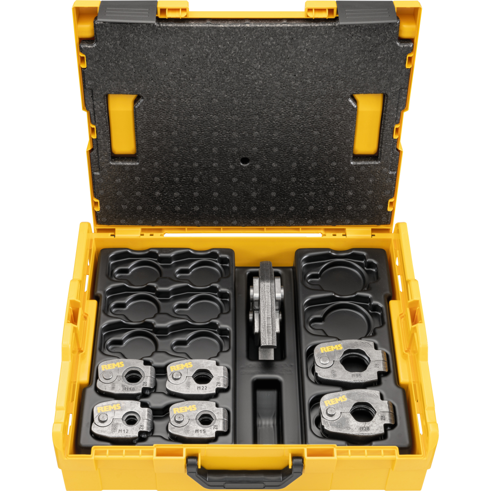 REMS Pressring S-Set M 12+15+18+22+28+35 Z8 L-BOXX