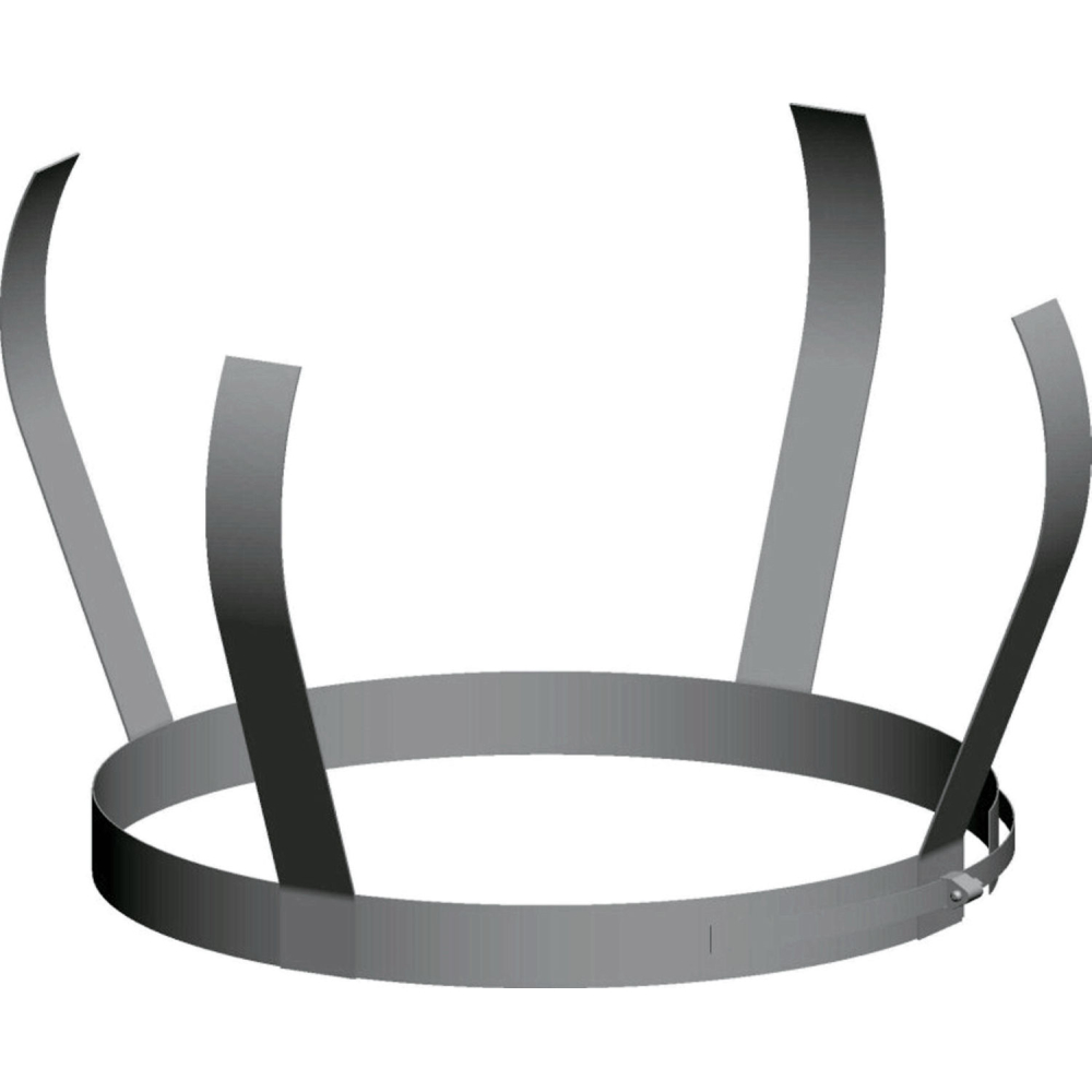 Wolf Abstandhalter DN250 aus Edelstahl