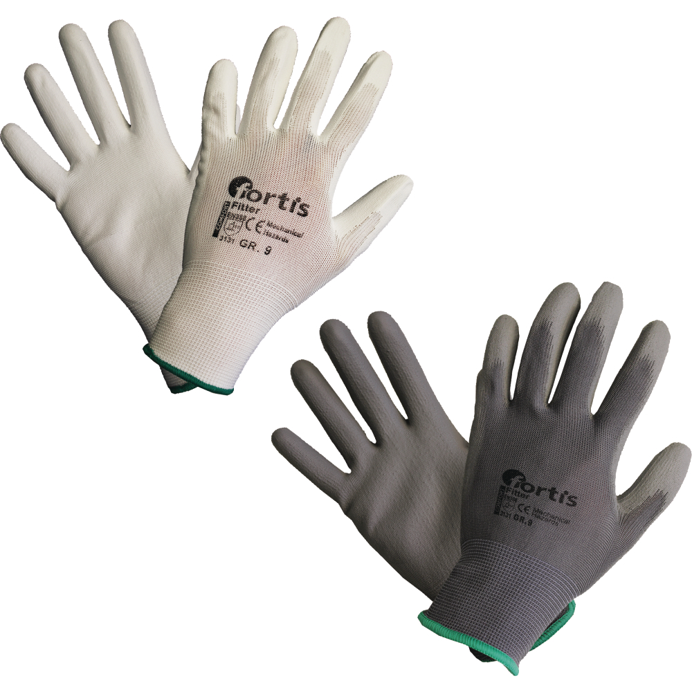 Strickhandschuh Fitter (PU/Polyester), FORTIS