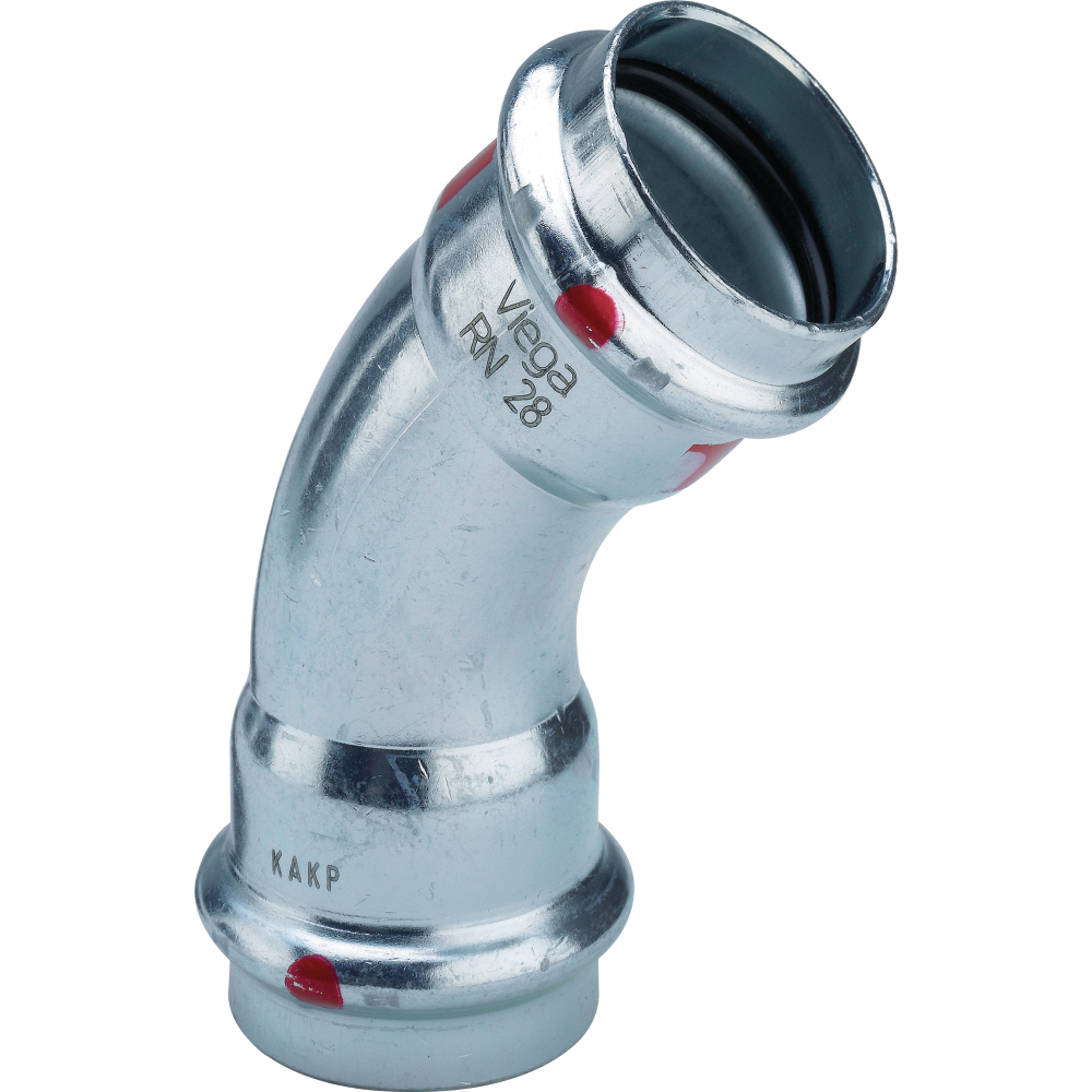 Bogen 45° I/I