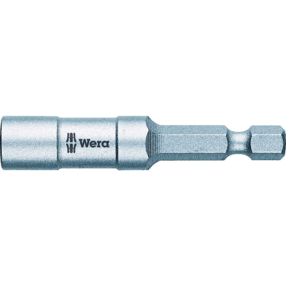 Bithalter 1/4" für 1/4" Bits Sprengring 50mm Wera