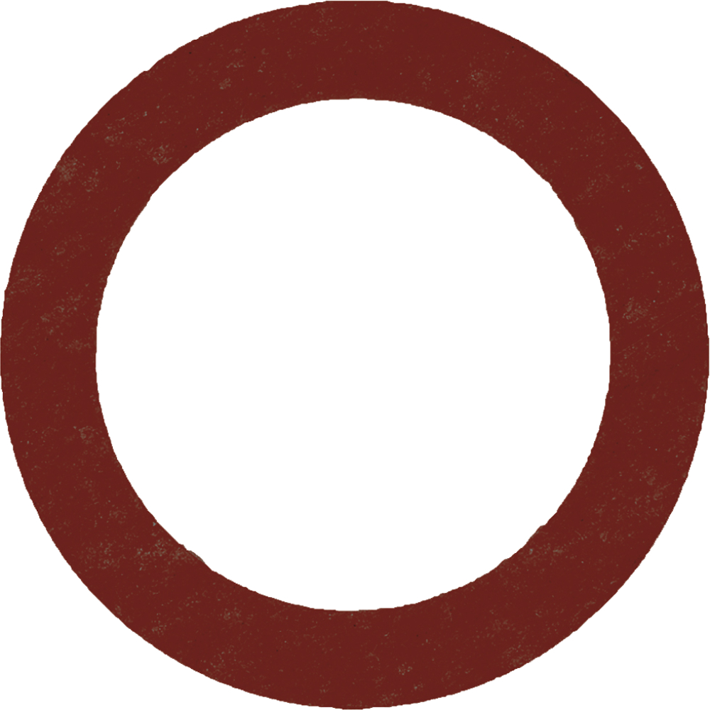 Dichtung 1/2" Nr.17 11,5x18,7mm Vulkanfiber