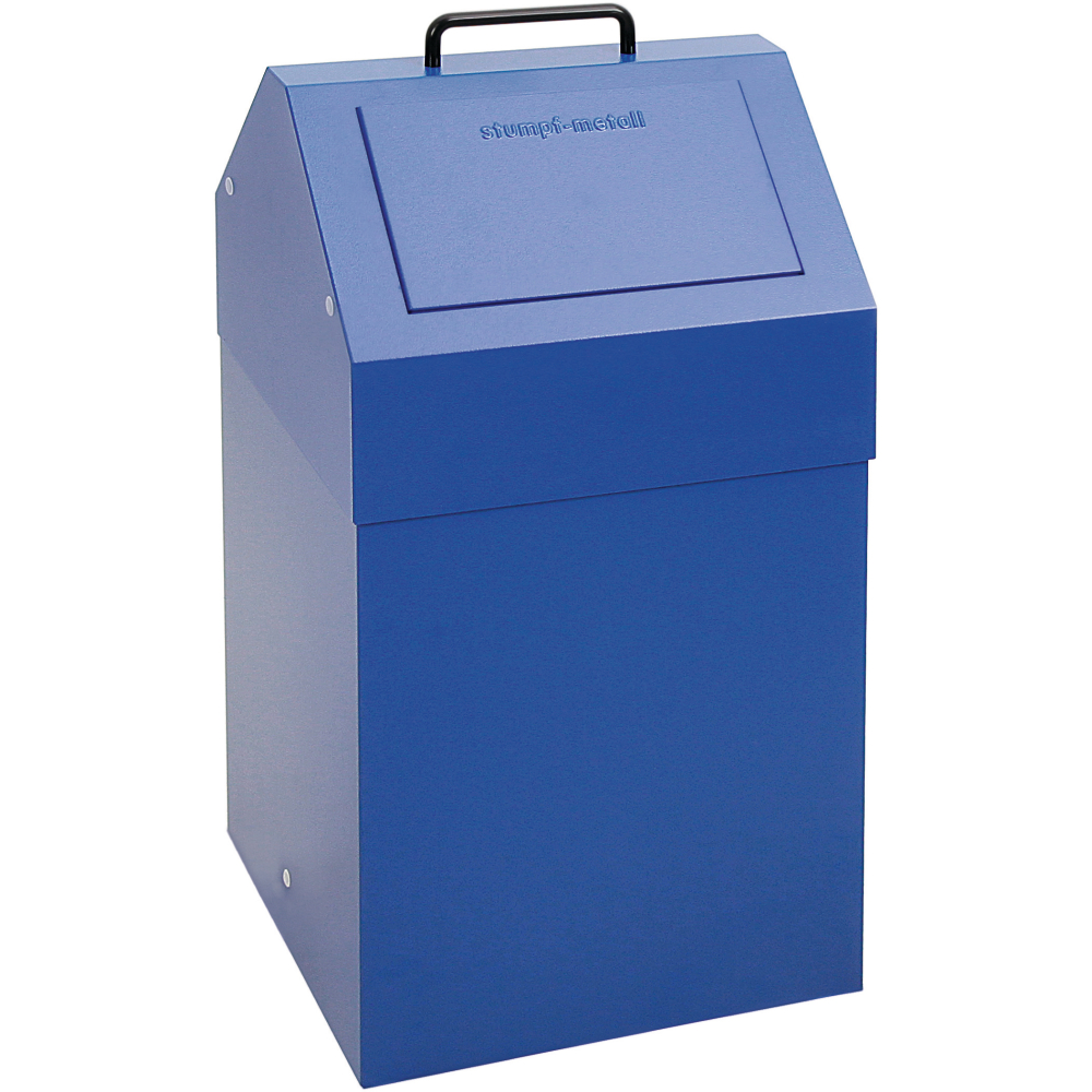 Wertstoffsammler 45 l blau stationär