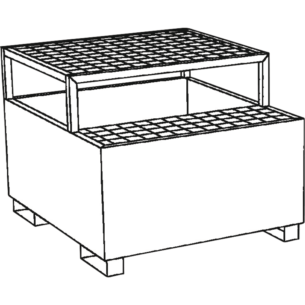 KTC-Wanne 1300x1360x1070,vzk.