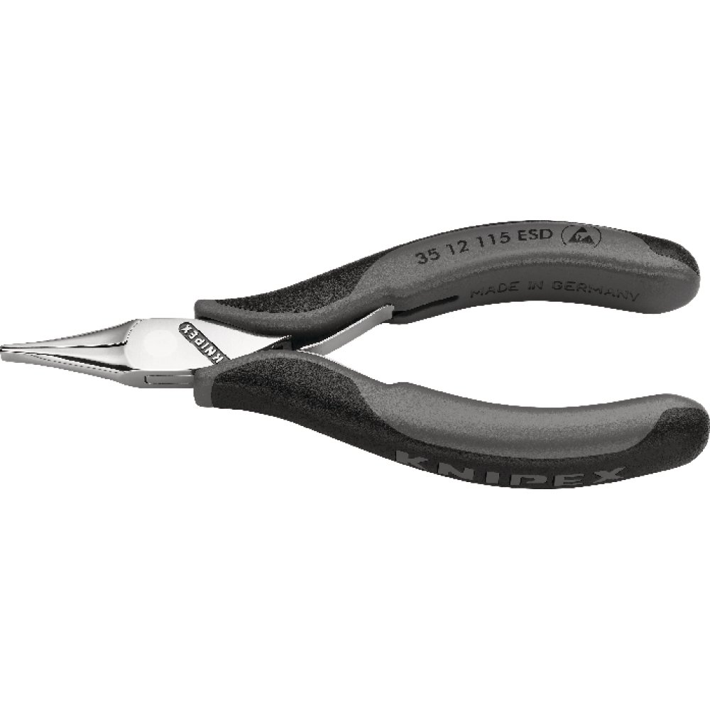 Greifzange Elektronik ESD Backen flachbreit 115mm KNIPEX