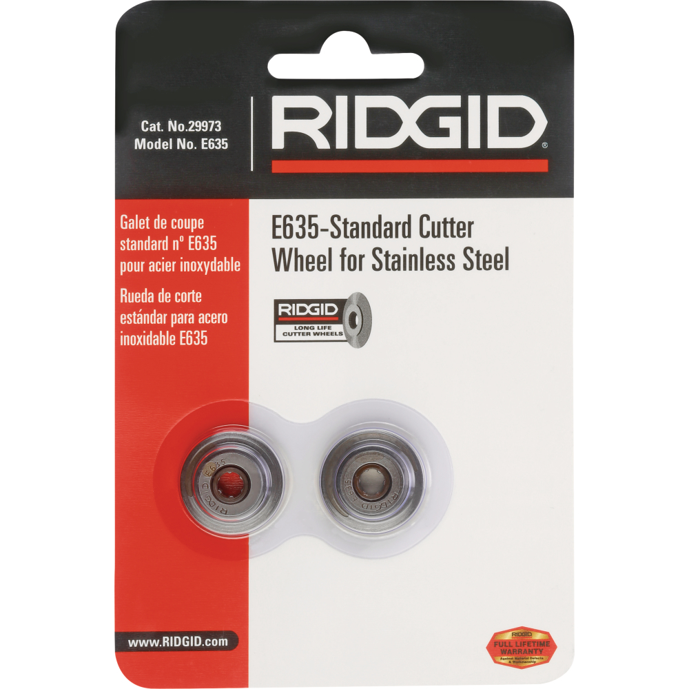 Schneidrad f. Edelstahl a 2 Stück Ridgid