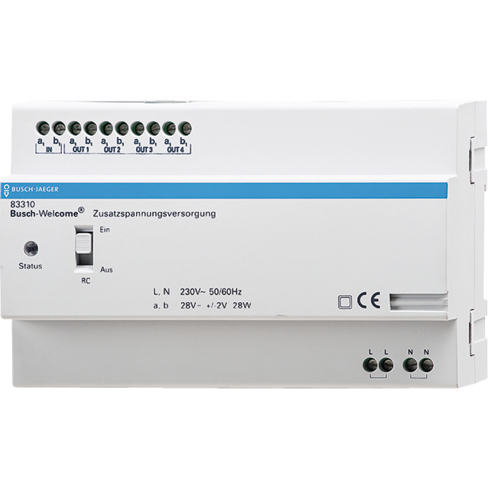 Zusatzspannungsversorung 230V IP20