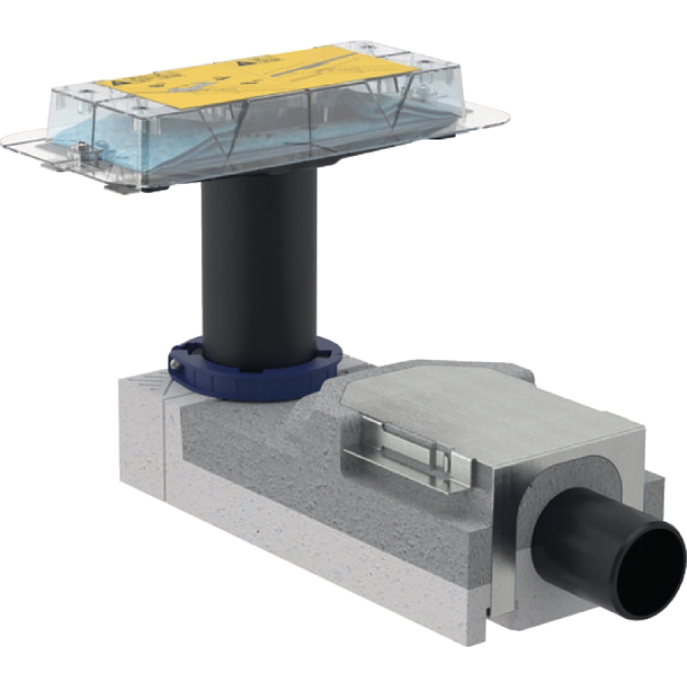 Duschrinnen Rohbau-Set CleanLine 90mm Geberit