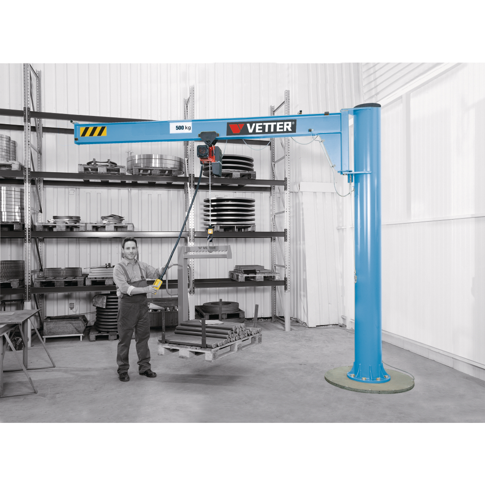 Wand-Schwenkkran AW 125 kg 3000 mm