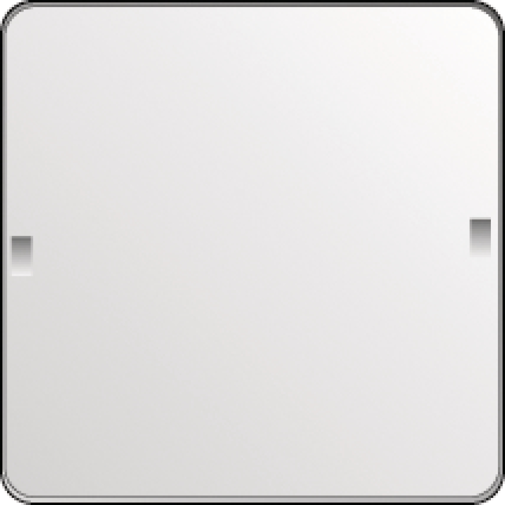 ELSO Blindabdeckung 1-f. perlweiß 503010
