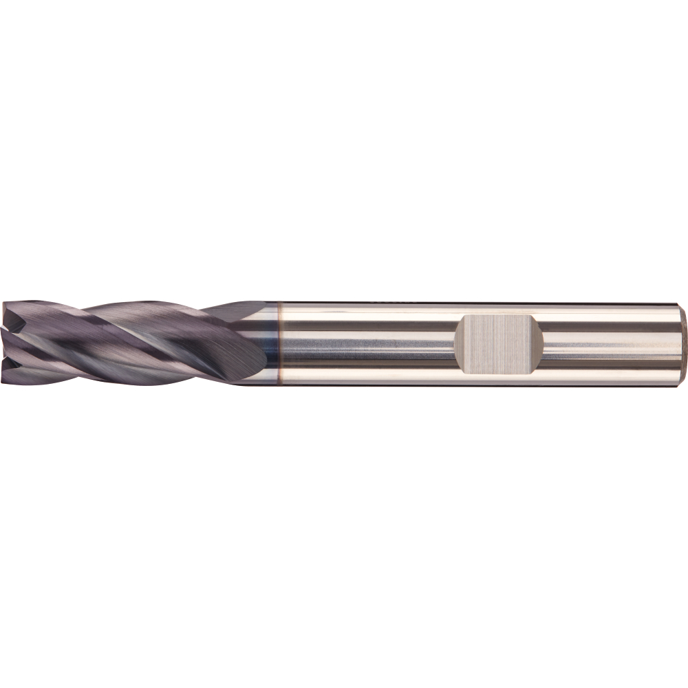 FORTIS Schaftfräser DIN6527 VHM AlTiN+ Z4 30Grad Schaft HB 5mm