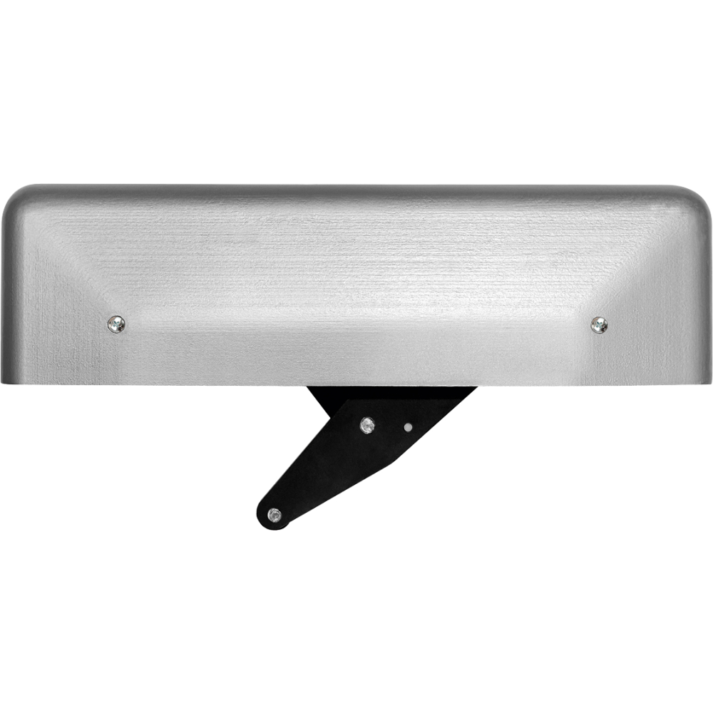 Fingerklemmschutz SalvaDita mit Abdeck- kappe, für Hauptschließkante, silber