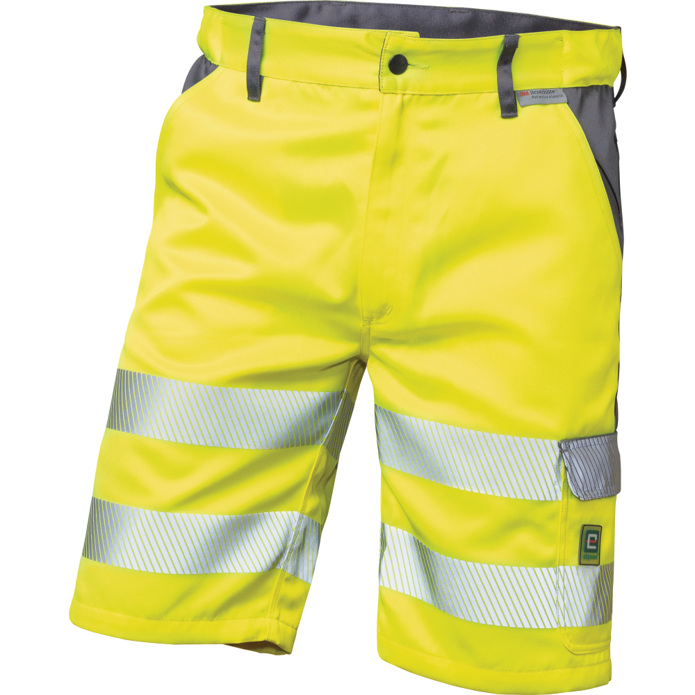 Warnschutz-Shorts CORSICA warngelb Gr.50