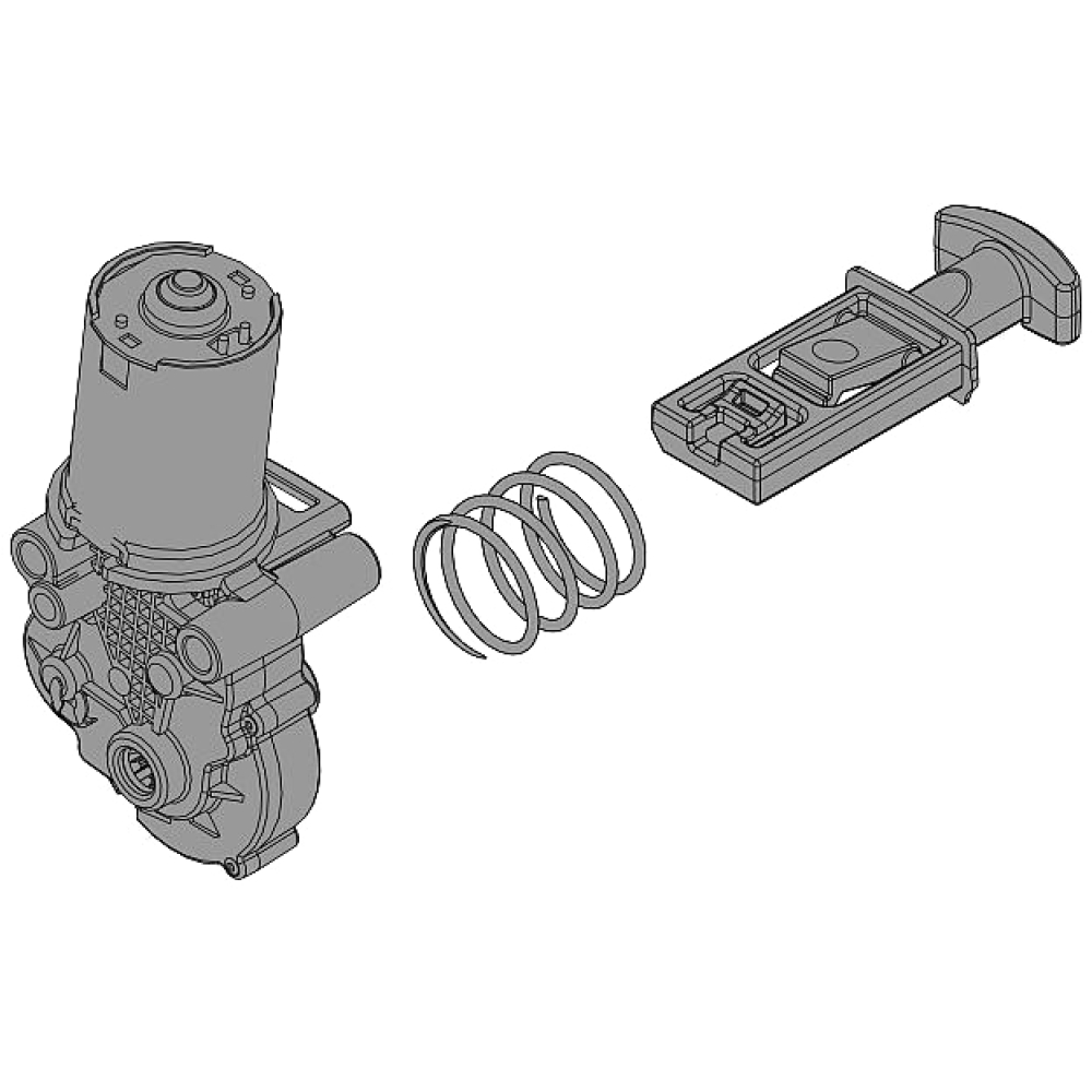 Motor inkl. Feder Griff Notentriegelung twist M twist ML