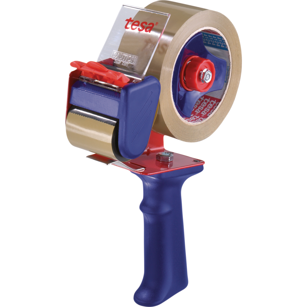 Tesa Handabroller 6300 Economy rot-blau