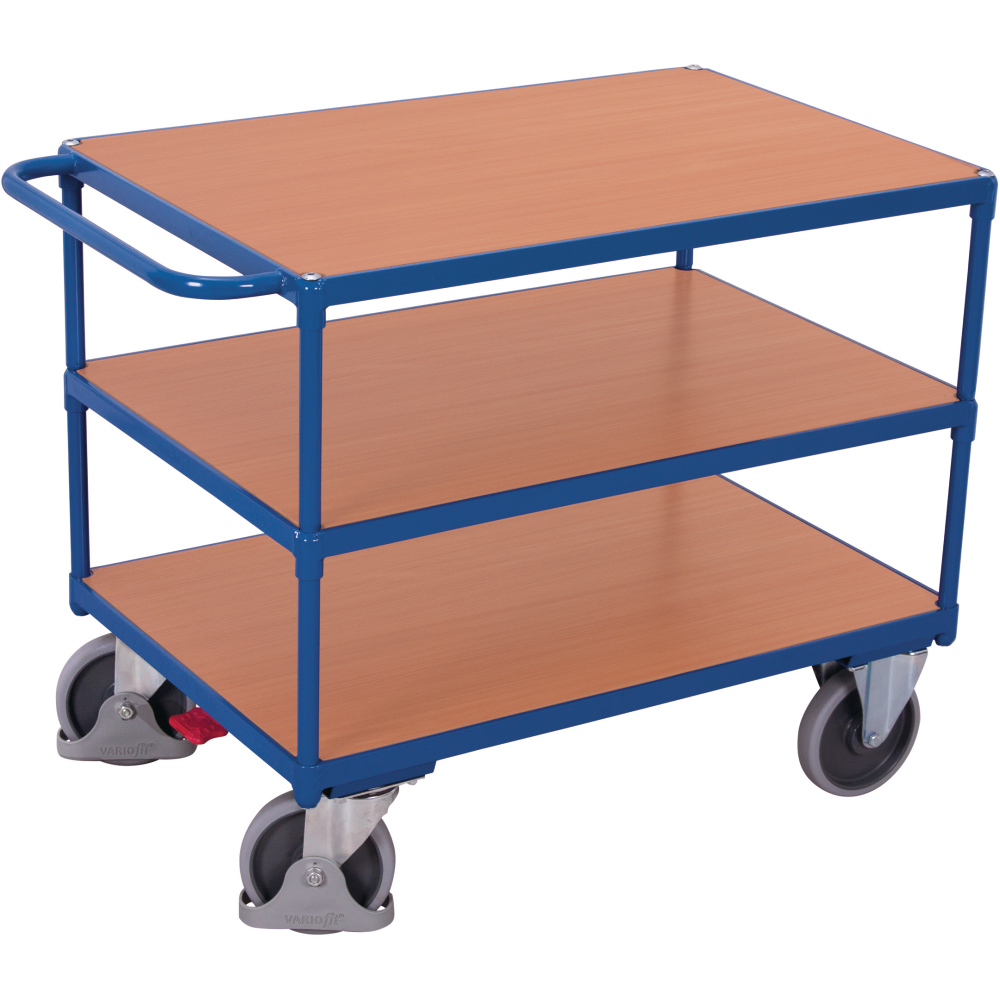 Tischwagen schwer 3 Ladefl. 1000x600