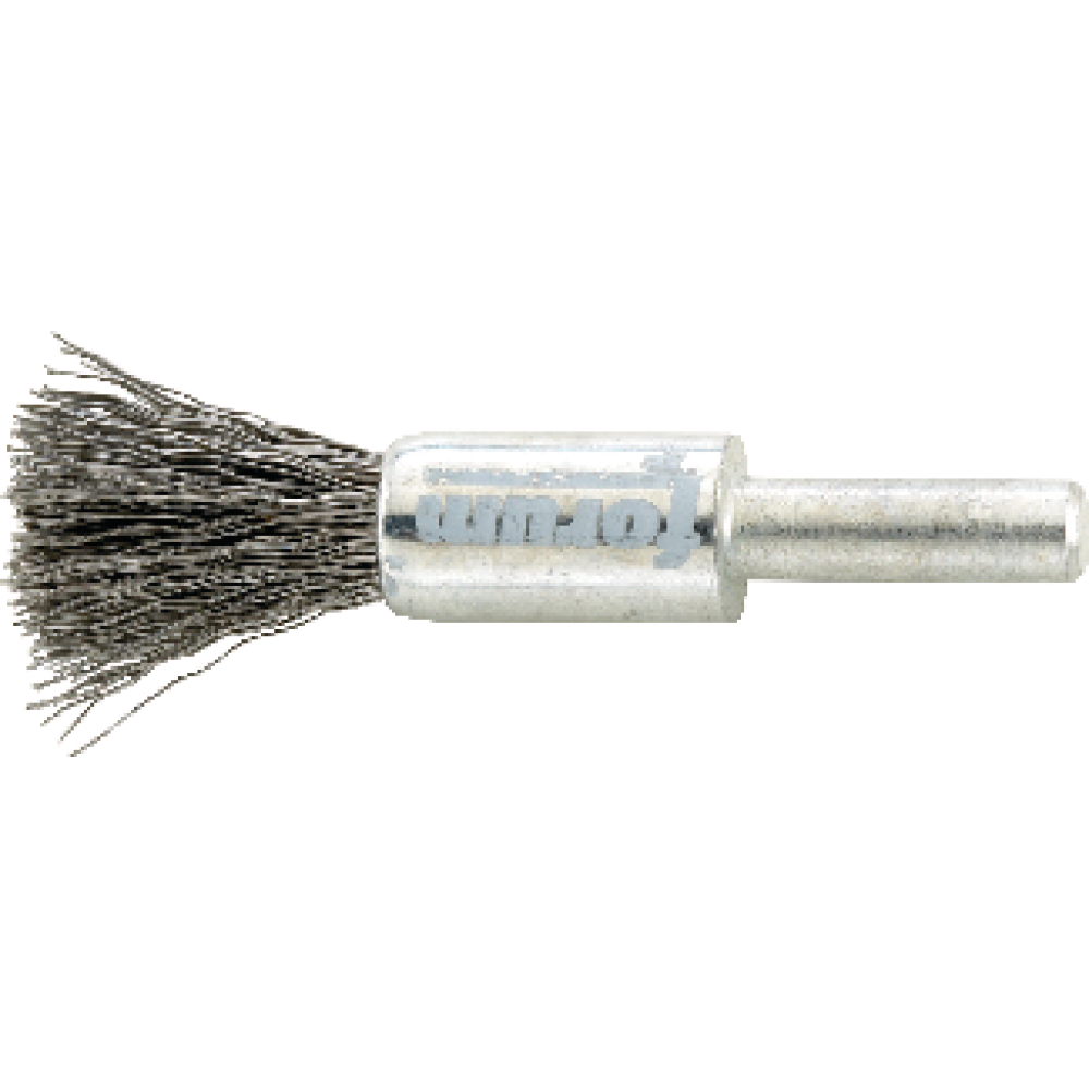FORUM Pinselbürste Stahld. 6mm 25x25x0,30mm gew.