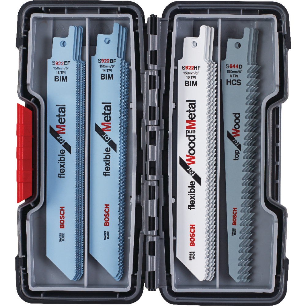 Bosch Säbelsägeblatt Set Toughbox Wood and Metal 20-tlg.