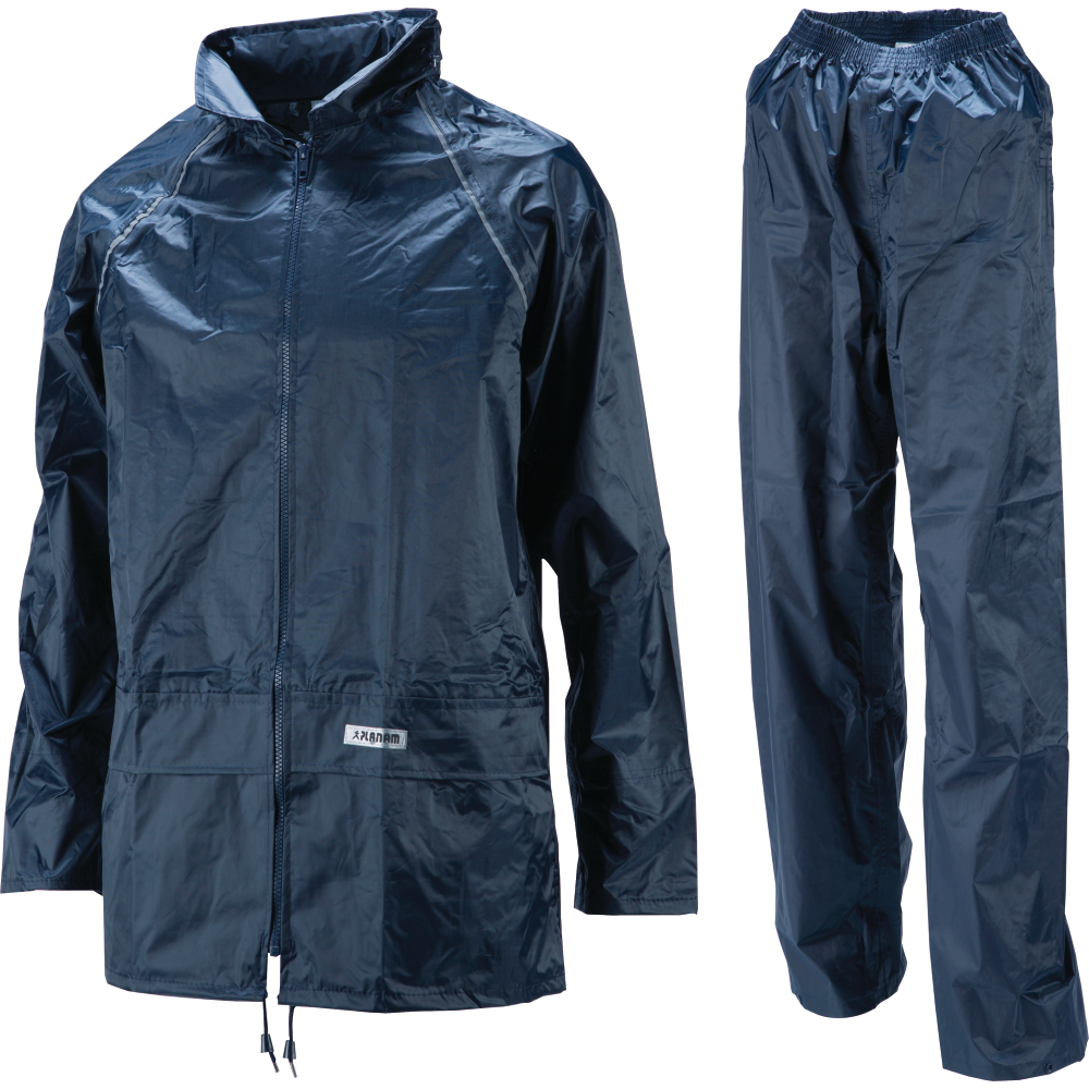 Planam Regenanzug (Hose/Jacke) Aqua marine Gr.L