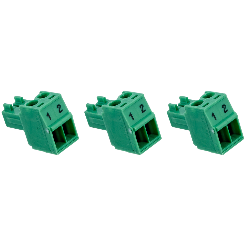 Wolf Stecker Phönix grün klein 2-pol. für BVG-Lambda 15-40