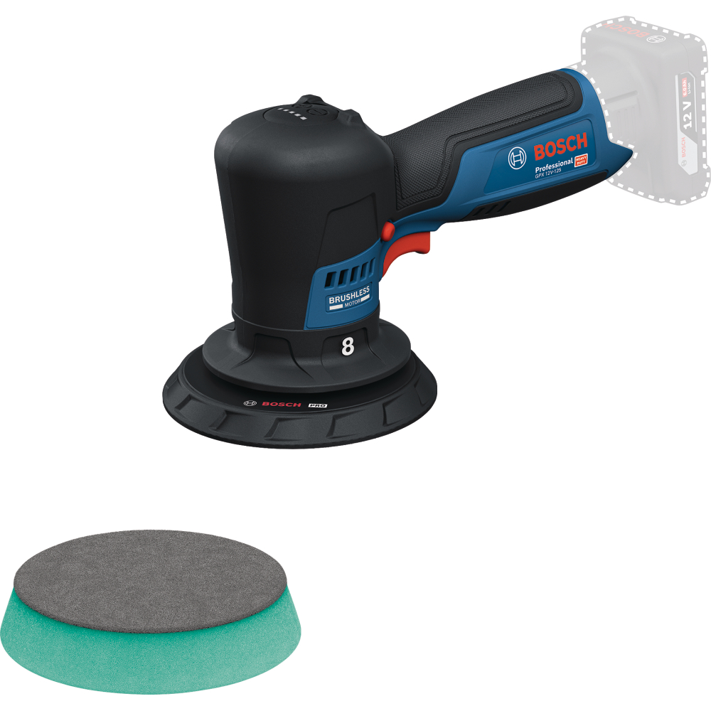 Bosch Akku-Polierer GPX 12V-125