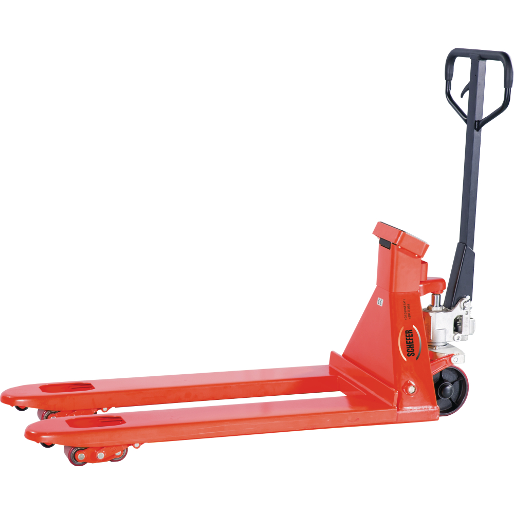 Gabelhubwagen mit Waage 2,5t