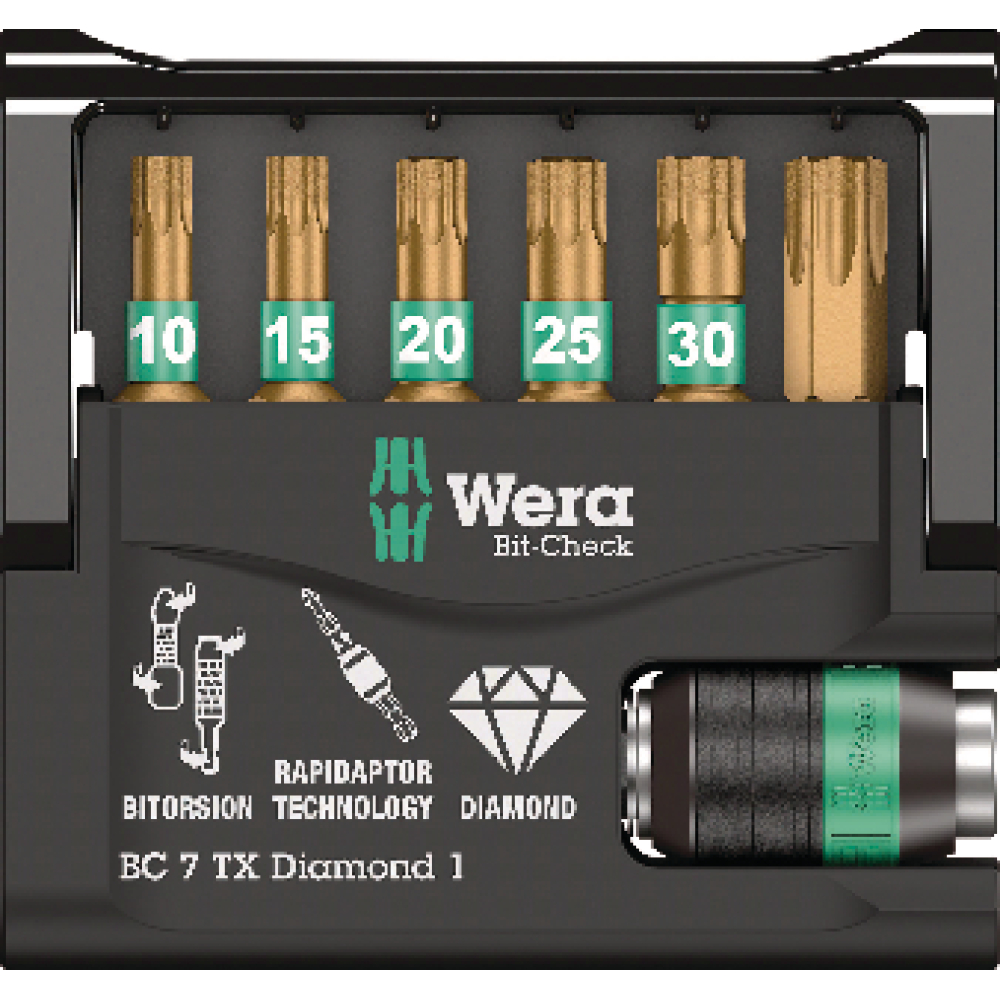 Bit-Check 7 TX Diamond 1 Wera