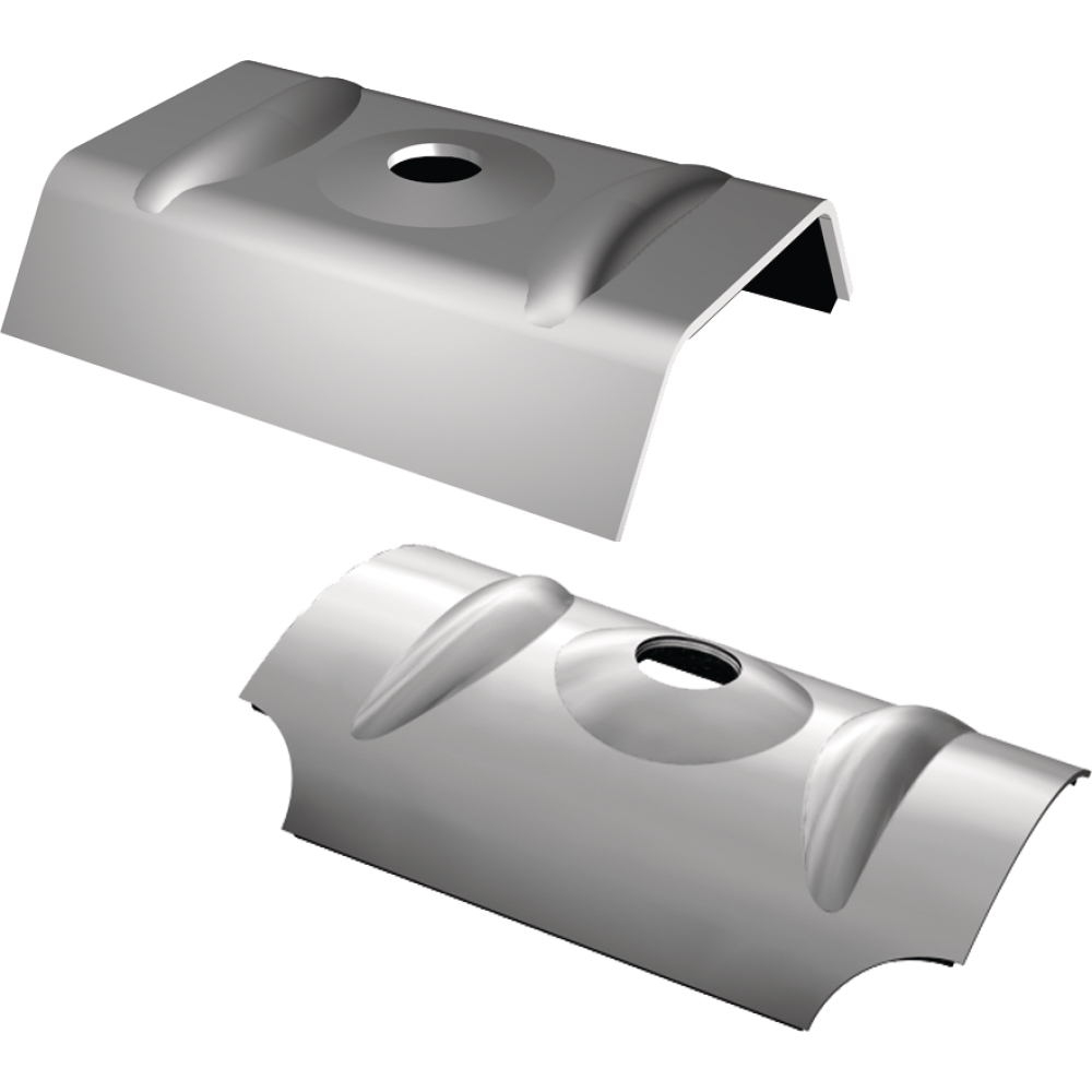 Kalotten aus Alu/blank Profil 50-250