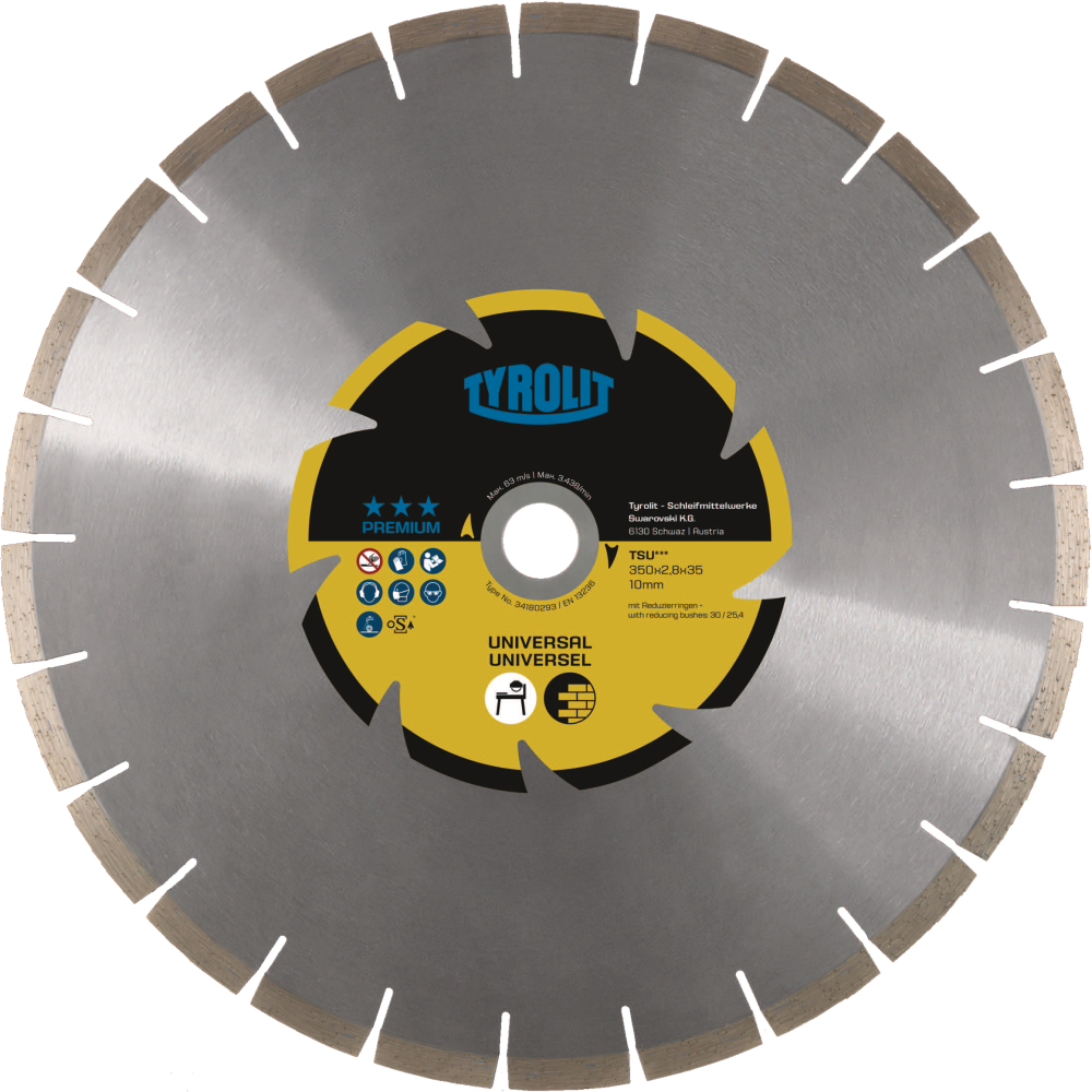 Tyrolit Tischsägeblatt TSU C2W 400x3,2x35