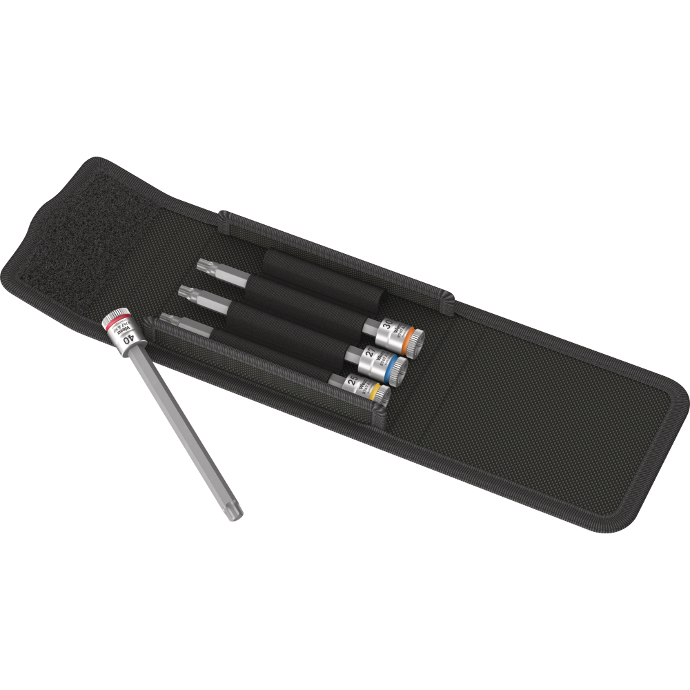 Schraubendrehereinsatz- Satz mit Haltefunktion 1/4" TX-HF25-40x83mm